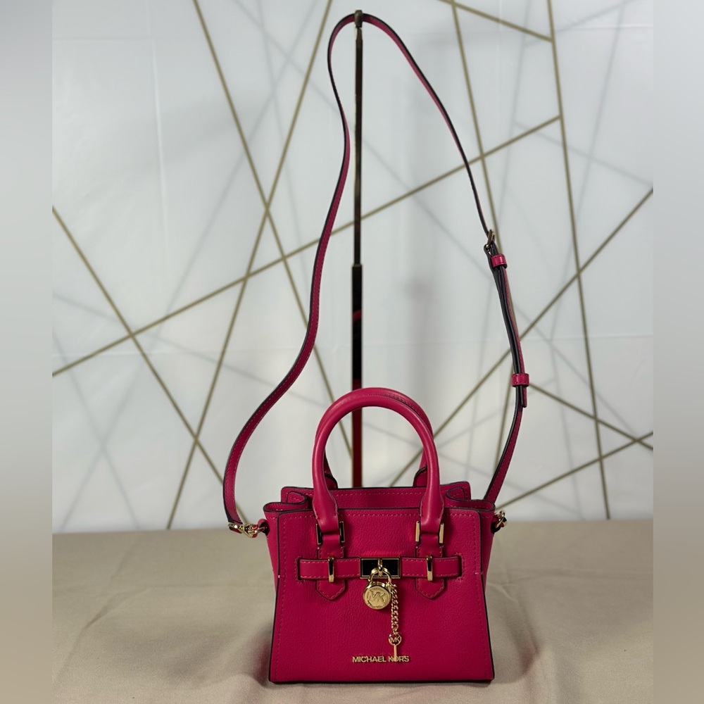 NWT MICHAEL KORS Mini Hamilton Satchel Crossbody